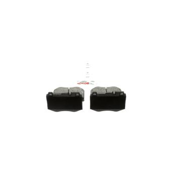 2021 Mercedes-Benz C300 Disc Brake Pad Front Bosch BE1796H image 4 of 4