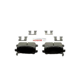 2016 Honda HR-V Disc Brake Pad Rear Bosch BE1841H image 4 of 4
