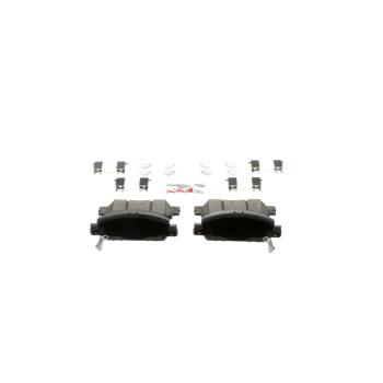 2017 Honda Accord Disc Brake Pad Front Bosch BE1860H image 4 of 4