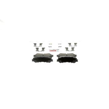 2017 Nissan Titan Disc Brake Pad Rear Bosch BE2032H image 4 of 4