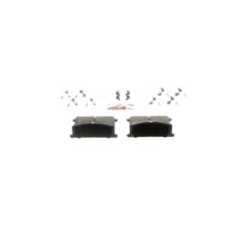 1989 Geo Prizm Disc Brake Pad Front Bosch BE242H image 4 of 4