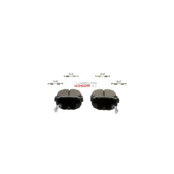1994 Nissan 240SX Disc Brake Pad Rear Bosch BE272H image 4 of 4