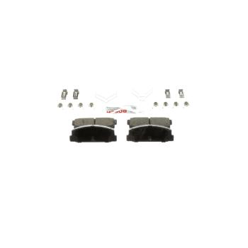 1986 Mazda RX-7 Disc Brake Pad Rear Bosch BE332H image 4 of 4