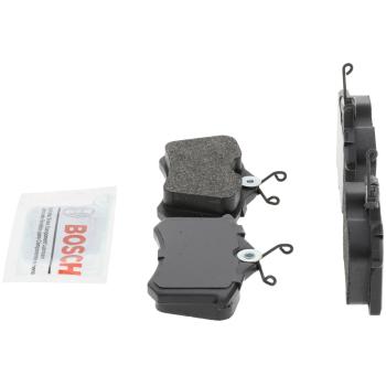 2009 Volkswagen Golf City Disc Brake Pad Rear Bosch BE340A image 3 of 4
