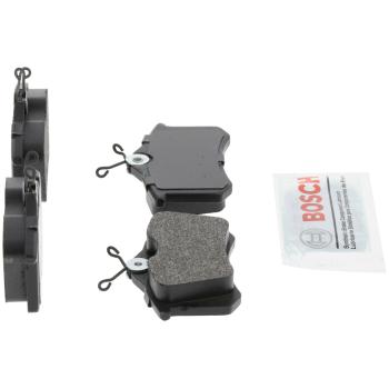 2009 Volkswagen Golf City Disc Brake Pad Rear Bosch BE340A image 4 of 4