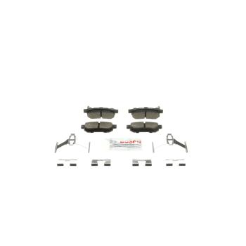 1988 Honda Prelude Disc Brake Pad Rear Bosch BE374H image 2 of 4