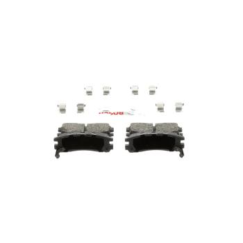 2012 Mitsubishi Eclipse Disc Brake Pad Rear Bosch BE383H image 4 of 4