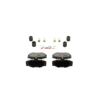 1996 Volvo 960 Disc Brake Pad Rear Bosch BE391H image 4 of 4