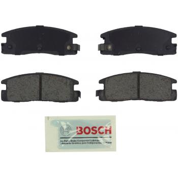 1989 Isuzu Pickup Disc Brake Pad Rear Bosch BE398 image 2 of 2
