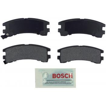 1990 Nissan Pathfinder Disc Brake Pad Rear Bosch BE401 image 1 of 2