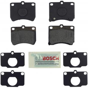 1989 Ford Festiva Disc Brake Pad Front Bosch BE402 image 2 of 2