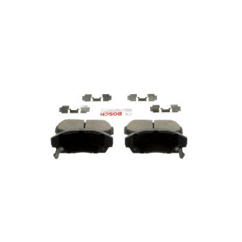 1989 Acura Legend Disc Brake Pad Front Bosch BE409H image 4 of 4