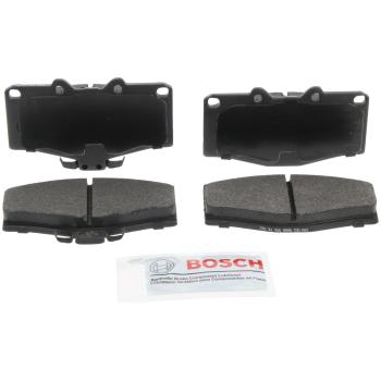 1990 Toyota Pickup Disc Brake Pad Front Bosch BE410 image 4 of 4