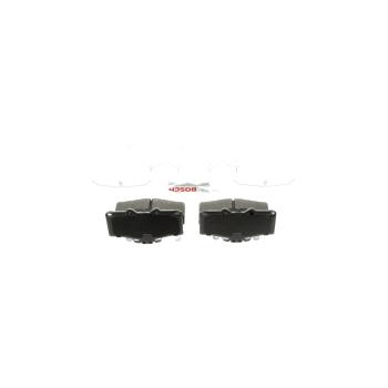 1990 Toyota 4Runner Disc Brake Pad Front Bosch BE436H image 4 of 4