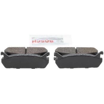 1995 Mercury Tracer Disc Brake Pad Rear Bosch BE458 image 3 of 4