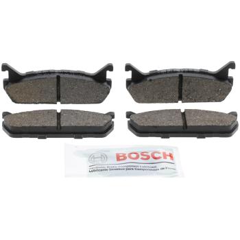 1995 Mercury Tracer Disc Brake Pad Rear Bosch BE458 image 4 of 4