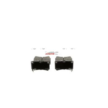 1991 Mercury Tracer Disc Brake Pad Front Bosch BE466H image 4 of 4
