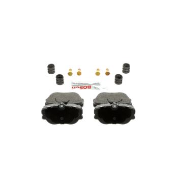 2001 Land Rover Range Rover Disc Brake Pad Rear Bosch BE493H image 4 of 4