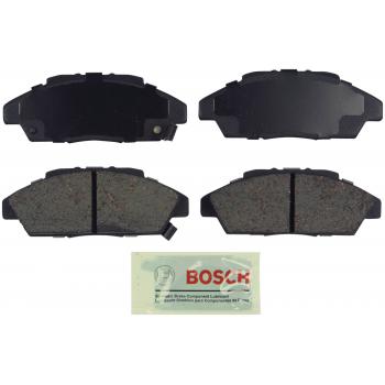 1993 Honda Accord Disc Brake Pad Front Bosch BE496 image 2 of 2