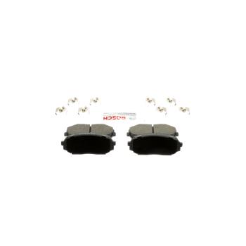 1992 Mazda Miata Disc Brake Pad Front Bosch BE525H image 4 of 4