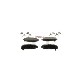 1996 Lexus SC300 Disc Brake Pad Rear Bosch BE572H image 4 of 4
