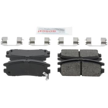 2000 Isuzu Trooper Disc Brake Pad Rear Bosch BE580H image 3 of 4