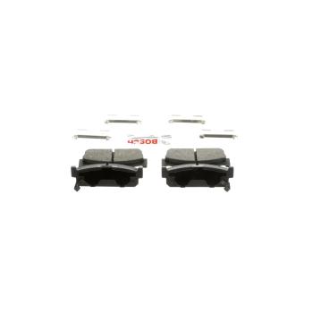 2002 Infiniti Q45 Disc Brake Pad Rear Bosch BE588H image 1 of 4