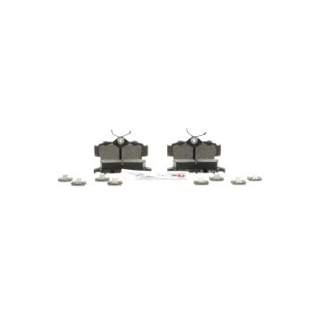 2000 Panoz AIV Roadster Disc Brake Pad Rear Bosch BE627H image 4 of 4