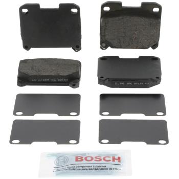 1993 Toyota Supra Disc Brake Pad Rear Bosch BE630 image 2 of 4