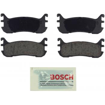 1998 Mercury Tracer Disc Brake Pad Rear Bosch BE663 image 2 of 2