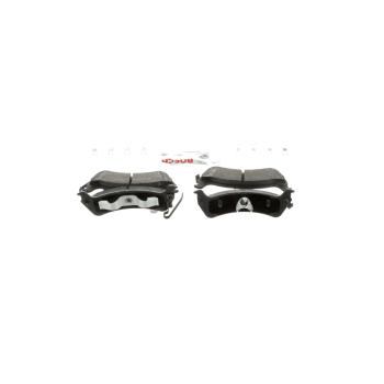 1995 Jeep Grand Cherokee Disc Brake Pad Rear Bosch BE666H image 4 of 4