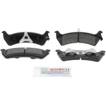 2000 Mercury Mountaineer Disc Brake Pad Rear Bosch BE667 image 4 of 4