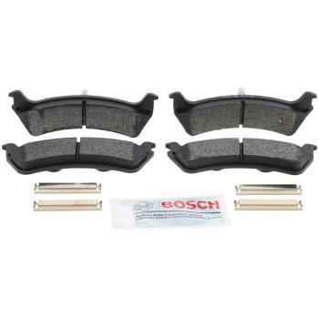 2003 Ford Explorer Sport Trac Disc Brake Pad Rear Bosch BE667AH image 2 of 4