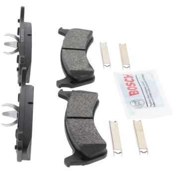 2003 Ford Explorer Sport Trac Disc Brake Pad Rear Bosch BE667AH image 4 of 4
