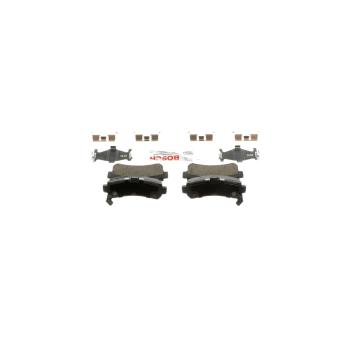 1997 Nissan Sentra Disc Brake Pad Rear Bosch BE669H image 1 of 4