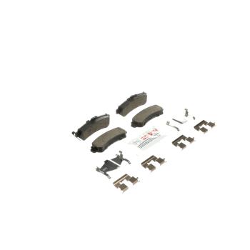 1997 Nissan Sentra Disc Brake Pad Rear Bosch BE669H image 4 of 4