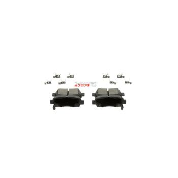 1995 Toyota Avalon Disc Brake Pad Rear Bosch BE672H image 4 of 4