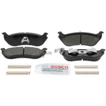 1996 Mercury Grand Marquis Disc Brake Pad Rear Bosch BE674AH image 2 of 4