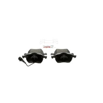 1997 Audi A8 Disc Brake Pad Front Bosch BE687AH image 4 of 4