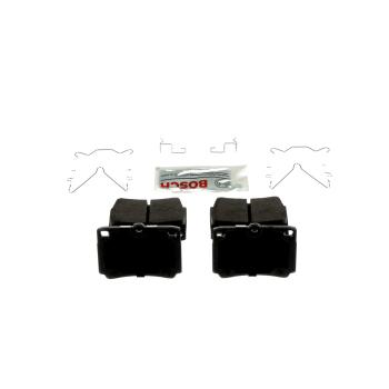 2000 Mitsubishi Fuso FE Disc Brake Pad Front Bosch BE733H image 4 of 4