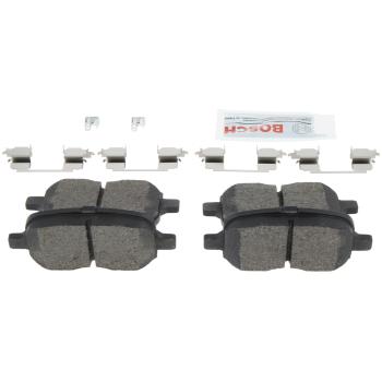 2001 Chevrolet Prizm Disc Brake Pad Front Bosch BE741H image 3 of 4