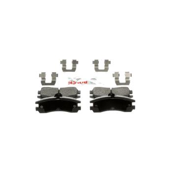 1998 Cadillac Seville Disc Brake Pad Rear Bosch BE754H image 4 of 4