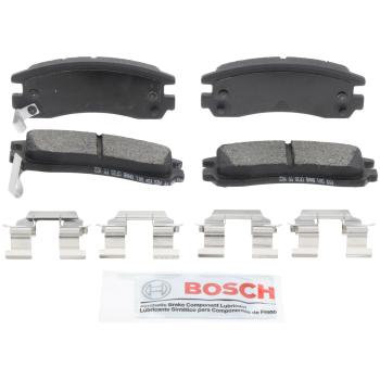 2007 Buick Rendezvous Disc Brake Pad Rear Bosch BE814H image 4 of 4
