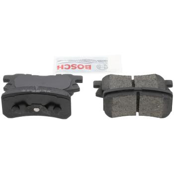 2013 Mitsubishi Lancer Disc Brake Pad Rear Bosch BE868 image 3 of 4