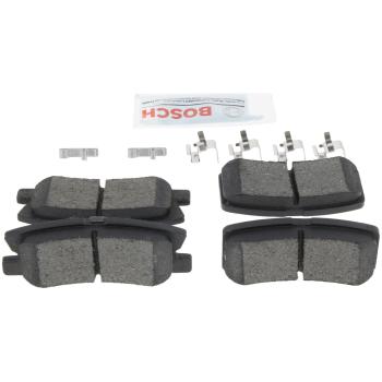 2013 Mitsubishi Lancer Disc Brake Pad Rear Bosch BE868H image 3 of 4
