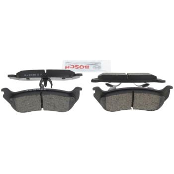 2005 Mercury Mountaineer Disc Brake Pad Rear Bosch BE881 image 3 of 4