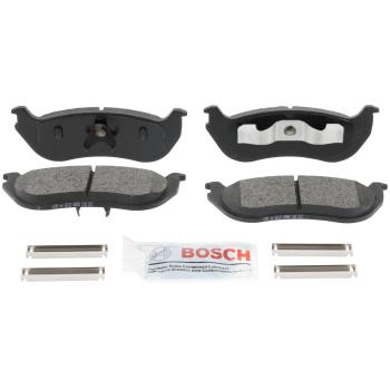 2005 Mercury Mountaineer Disc Brake Pad Rear Bosch BE881H image 4 of 4