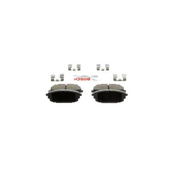 2002 Mazda Protege5 Disc Brake Pad Rear Bosch BE892H image 1 of 4