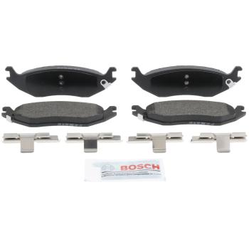 2002 Dodge Ram 1500 Disc Brake Pad Rear Bosch BE898H image 4 of 4