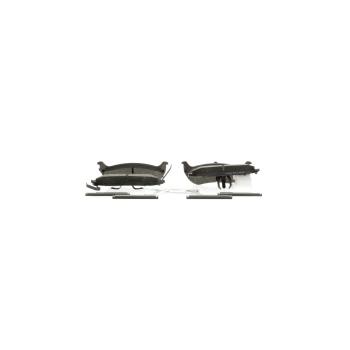 2007 Chrysler Pacifica Disc Brake Pad Rear Bosch BE998H image 4 of 4